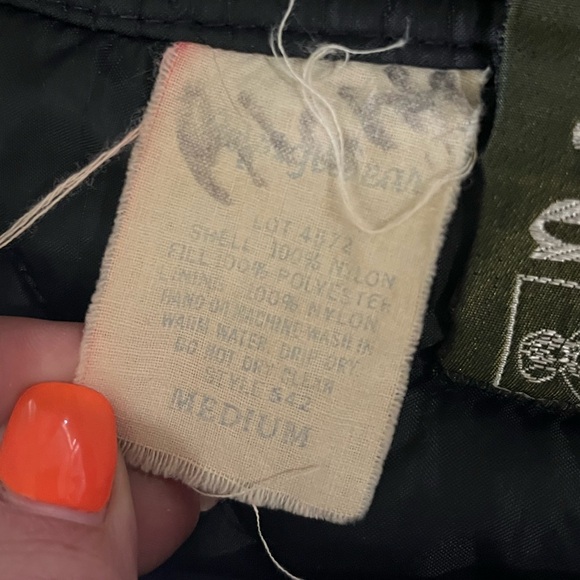 Vintage medium Refrigiwear winter snowsuit blue double zip leg snowmobile ice - Picture 10 of 14